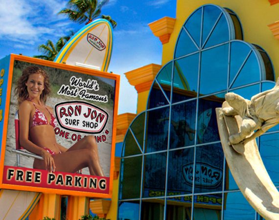 Ron Jon Surf Shop Store Signage