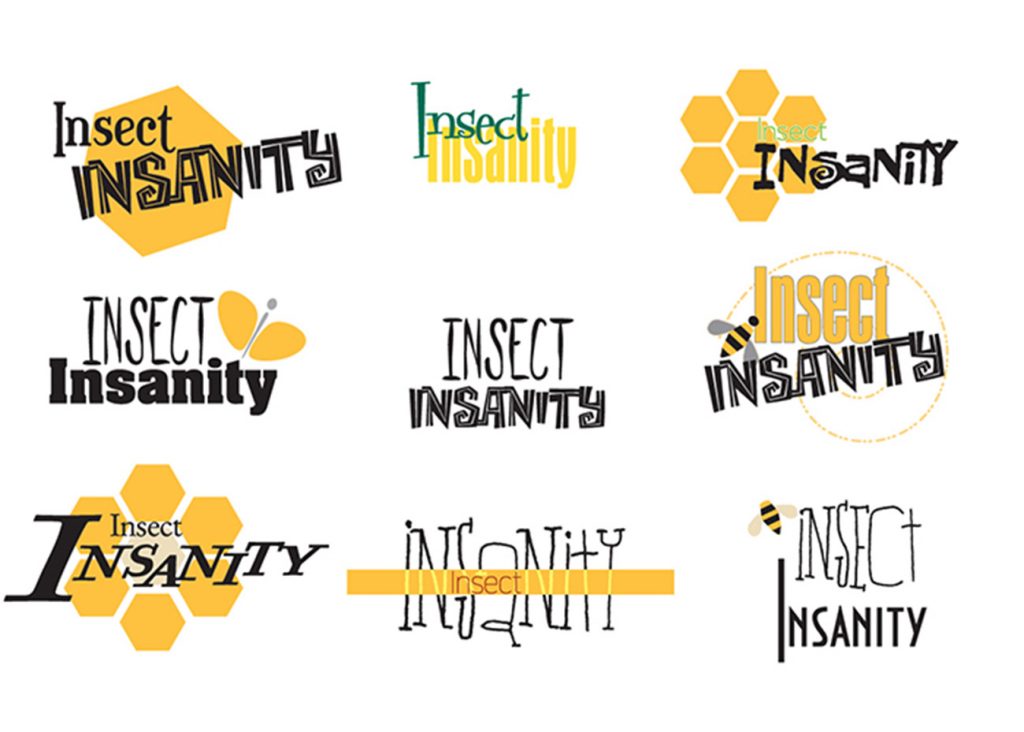Insect Insanity logo ideas