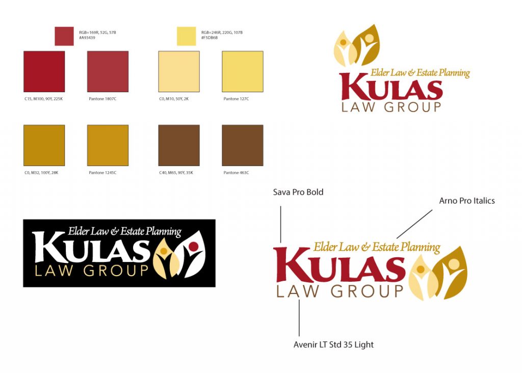 Kulas colors and fonts