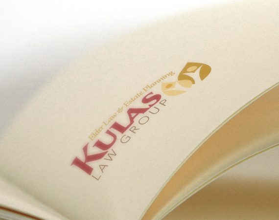 Kulas Law logo in book