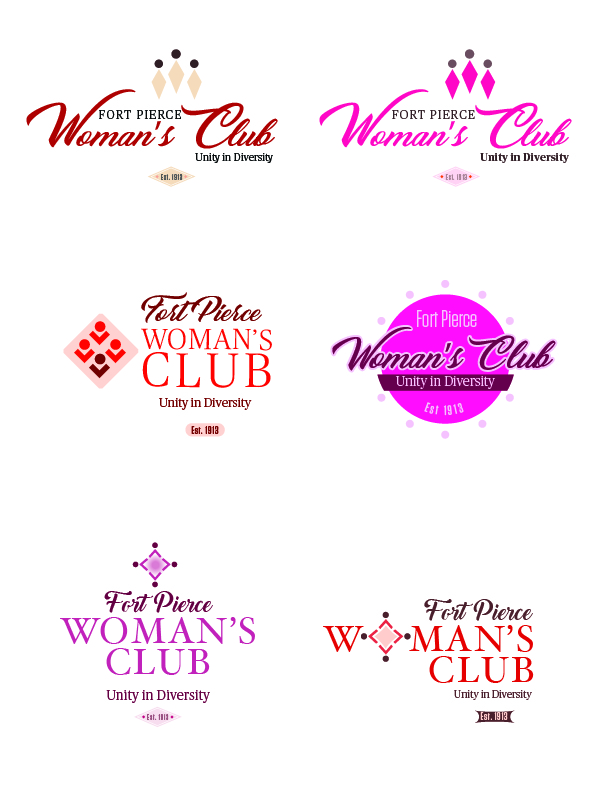 woman initial logos ideas 2