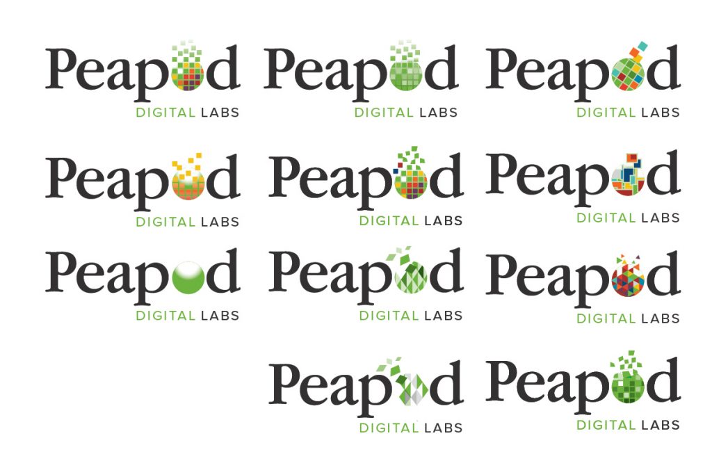 Peapod logo choices